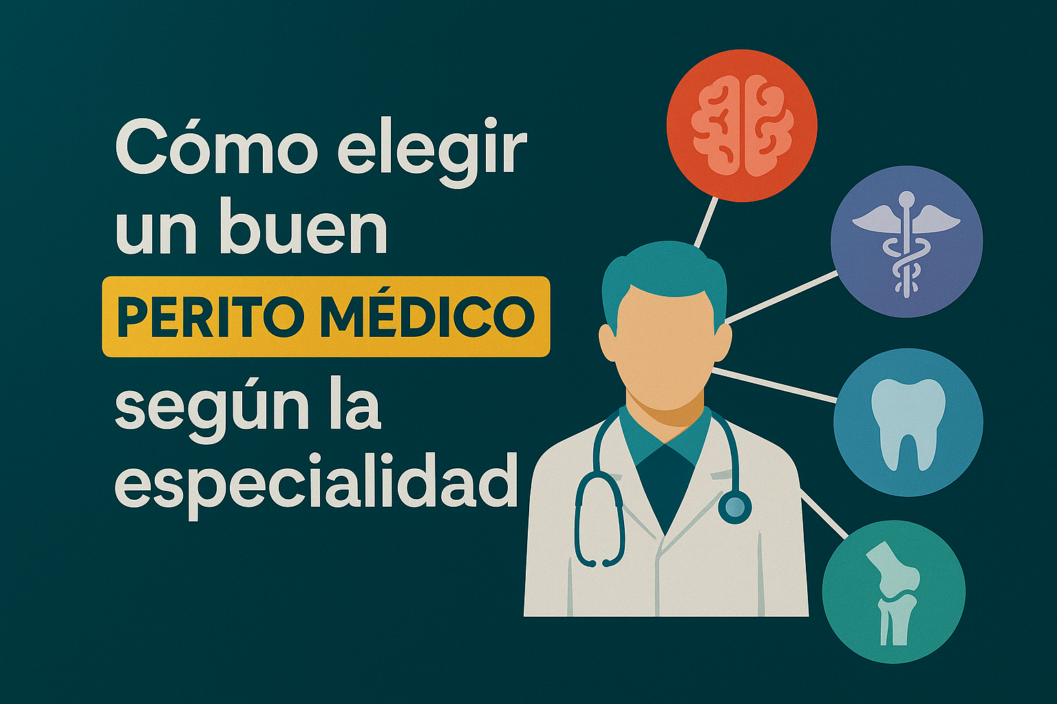 Cómo elegir un buen perito médico según la especialidad