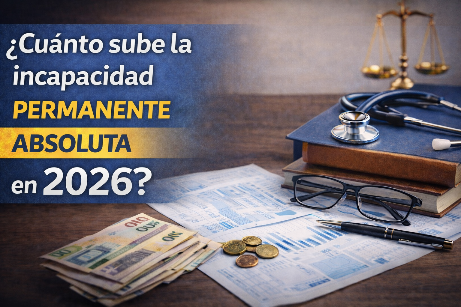 ¿Cuánto sube la incapacidad permanente absoluta en 2026?