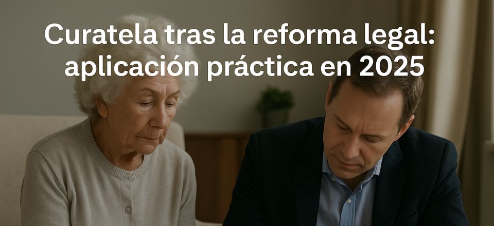 Curatela tras la reforma legal: aplicación práctica en 2025