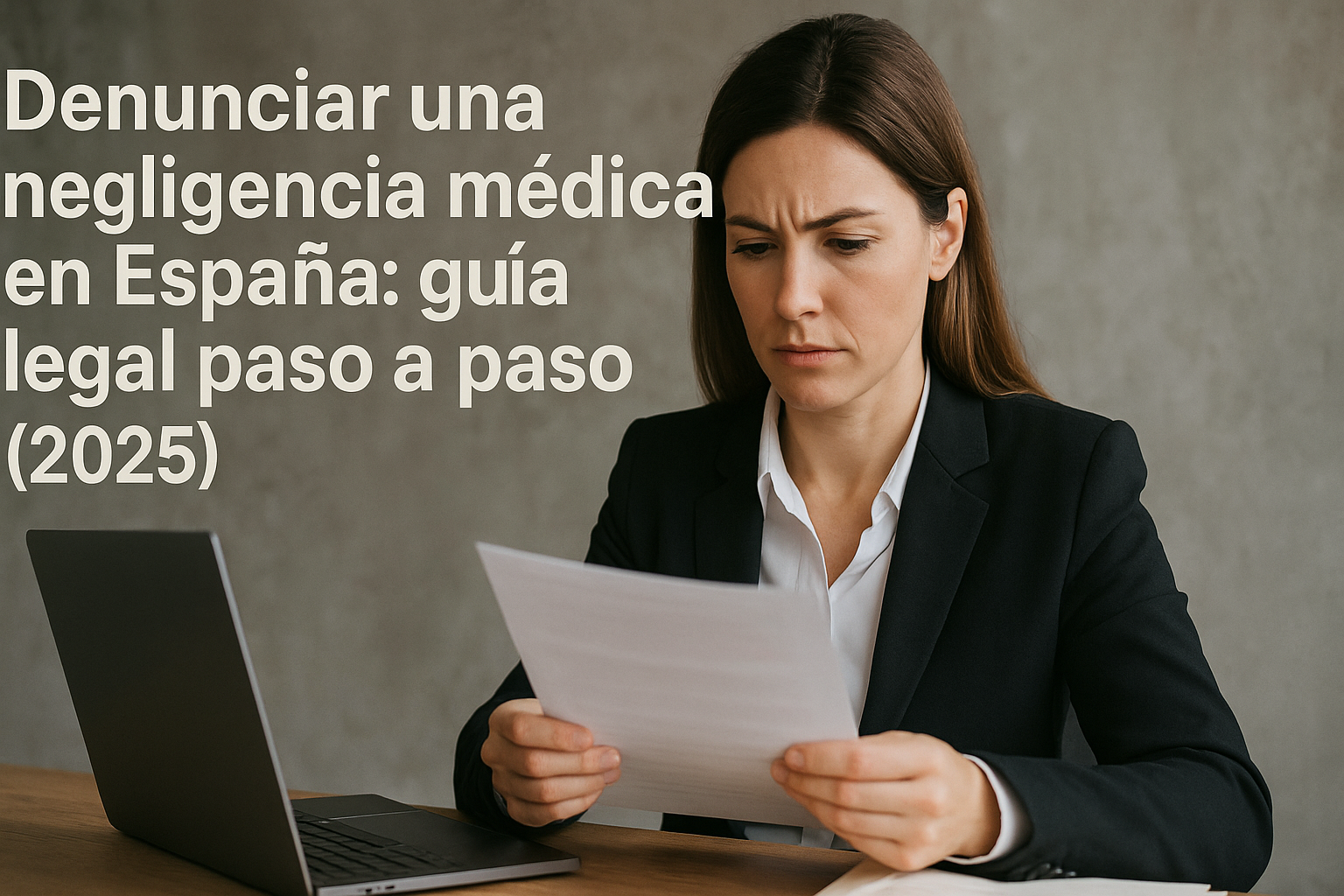Denunciar una negligencia médica en España: guía legal paso a paso (2025)