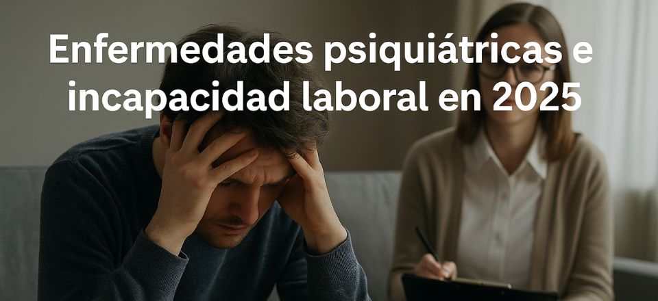 Enfermedades psiquiátricas e incapacidad laboral: Una guía cercana