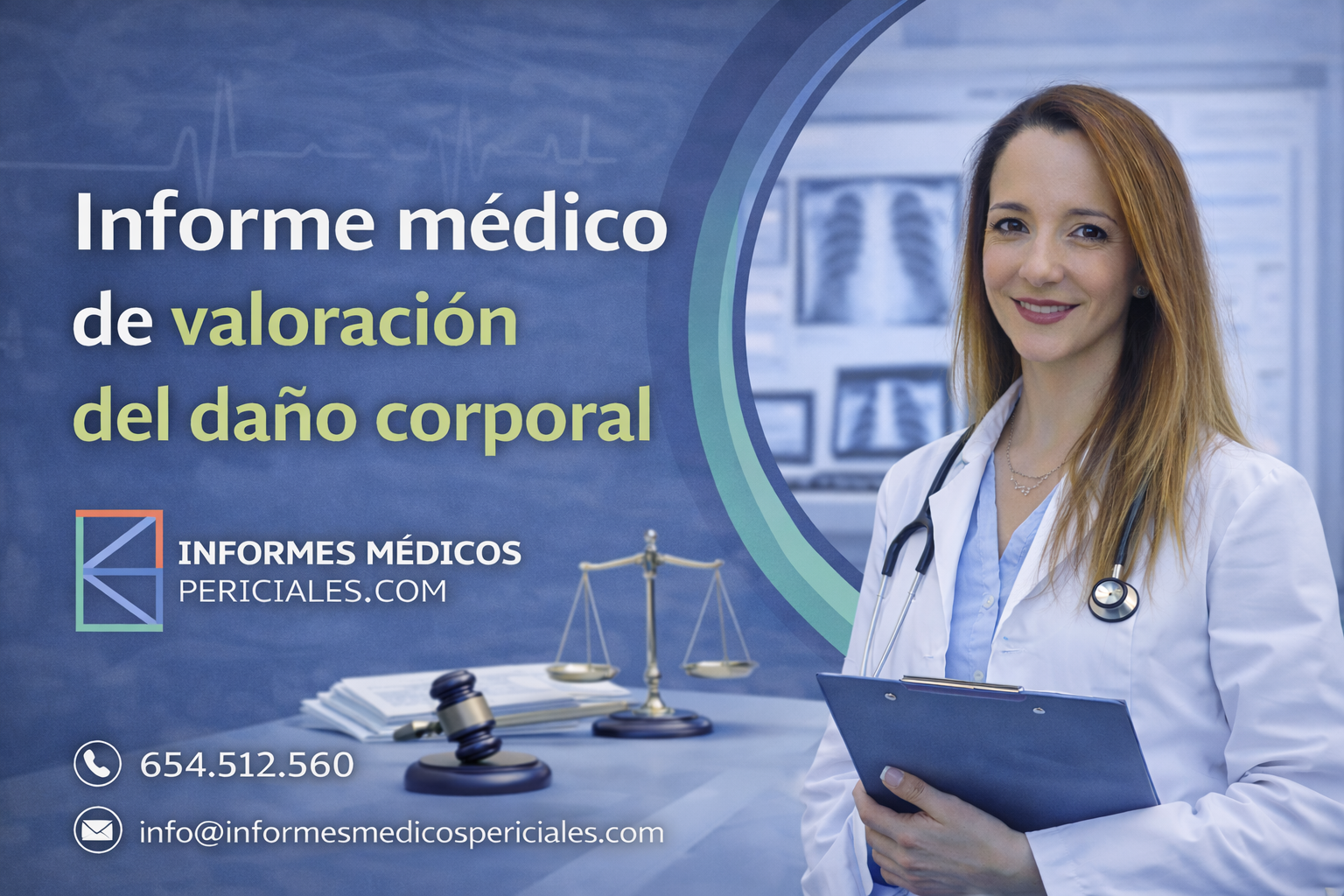 Informe médico valoración del daño corporal
