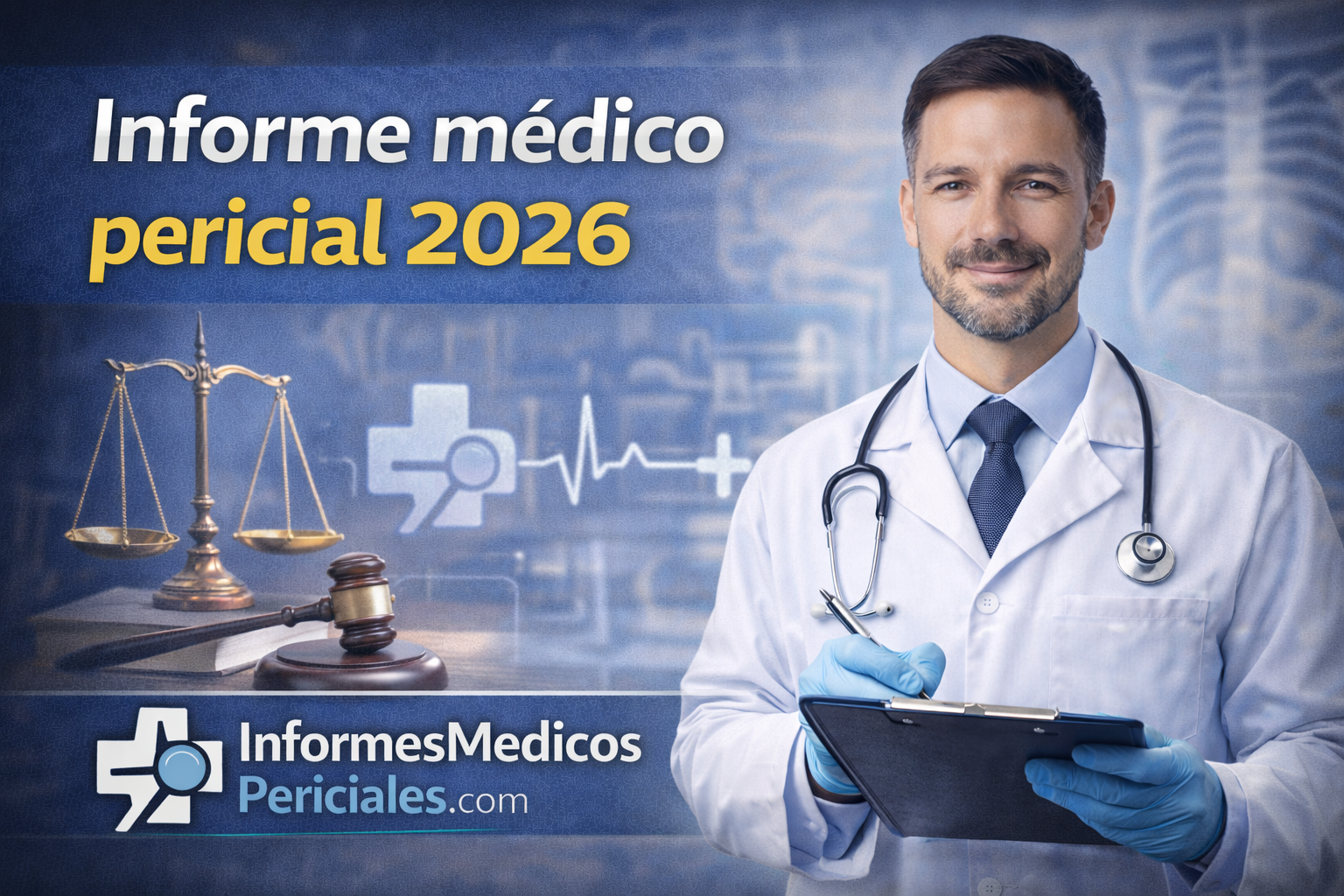 Informe médico pericial 2026: guía completa para encargar, entender y defender tu informe