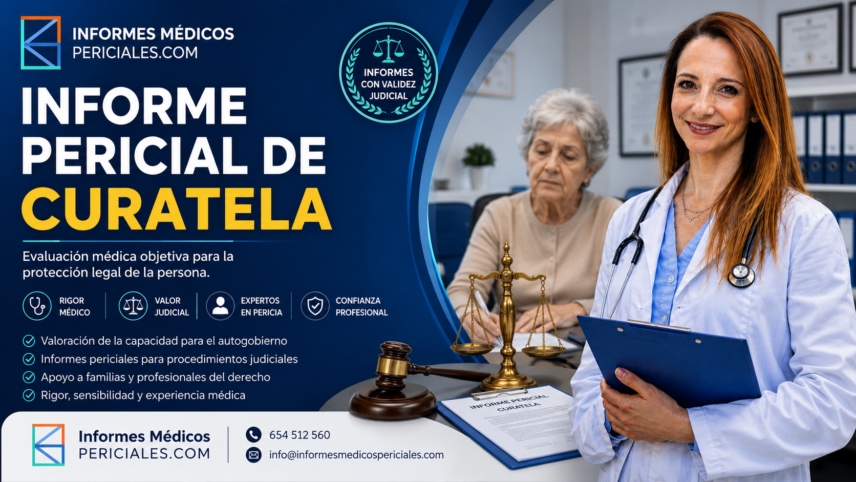 Informe pericial curatela: guía para valorar capacidades, autonomía y apoyos