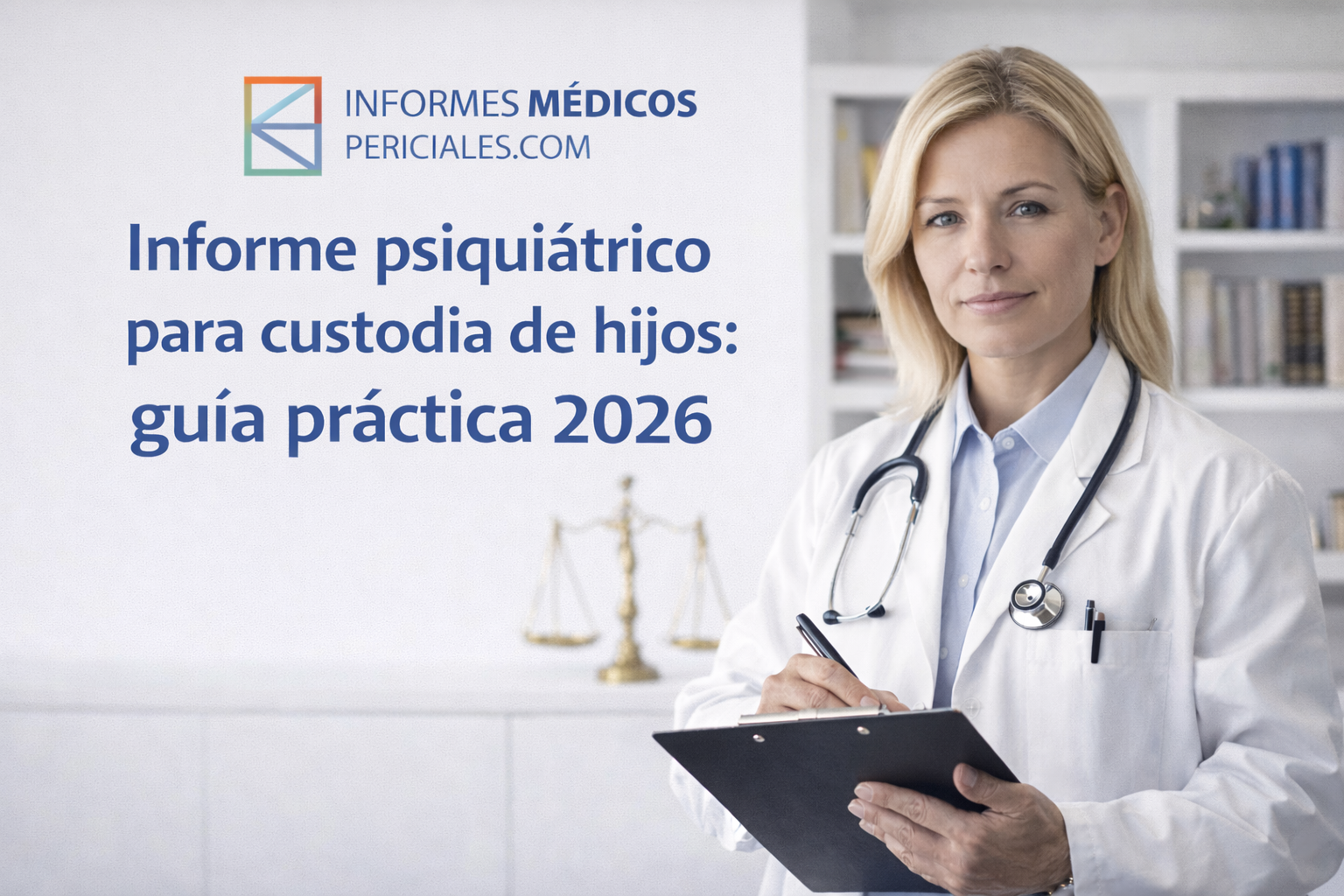 Informe psiquiátrico para custodia de hijos: guía práctica 2026