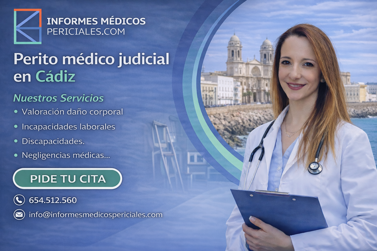 Perito médico Cádiz