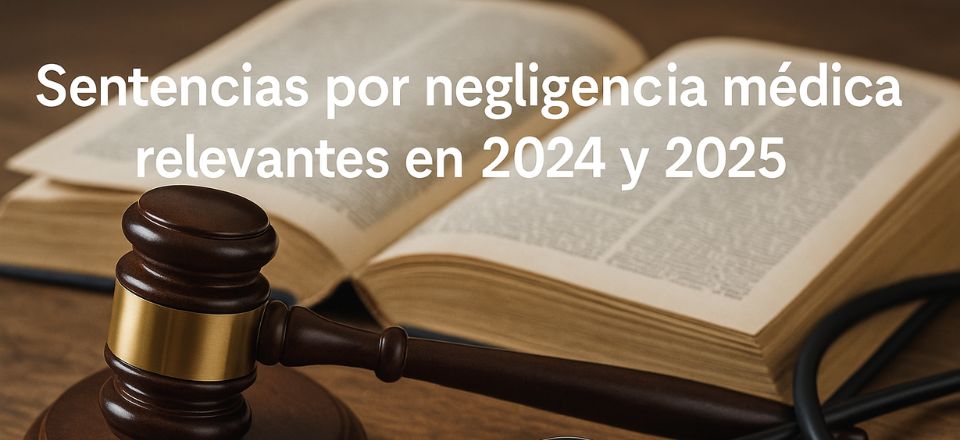Sentencias relevantes por negligencia médica en 2024 y 2025: Un análisis detallado