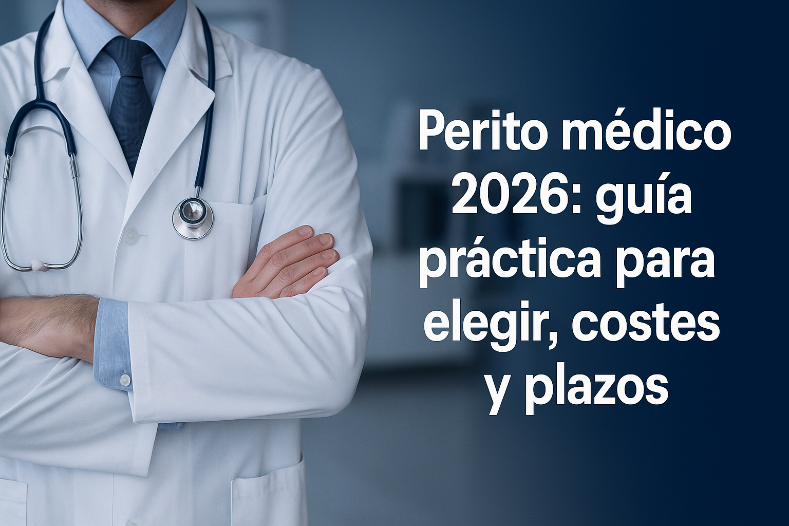 Perito médico 2026: guía práctica para elegir, costes y plazos