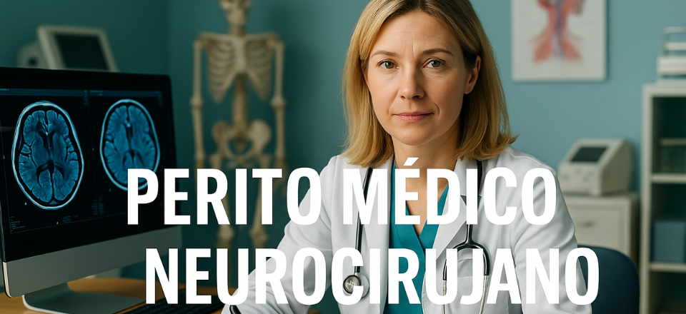 Perito médico neurocirujano: El experto clave en valoración de daño neurológico y procesos legales