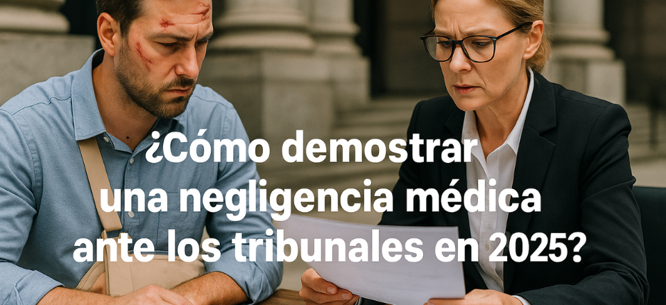¿Cómo demostrar una negligencia médica ante los tribunales en 2025?