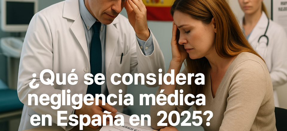 ¿Qué se Considera Negligencia Médica en España en 2025?
