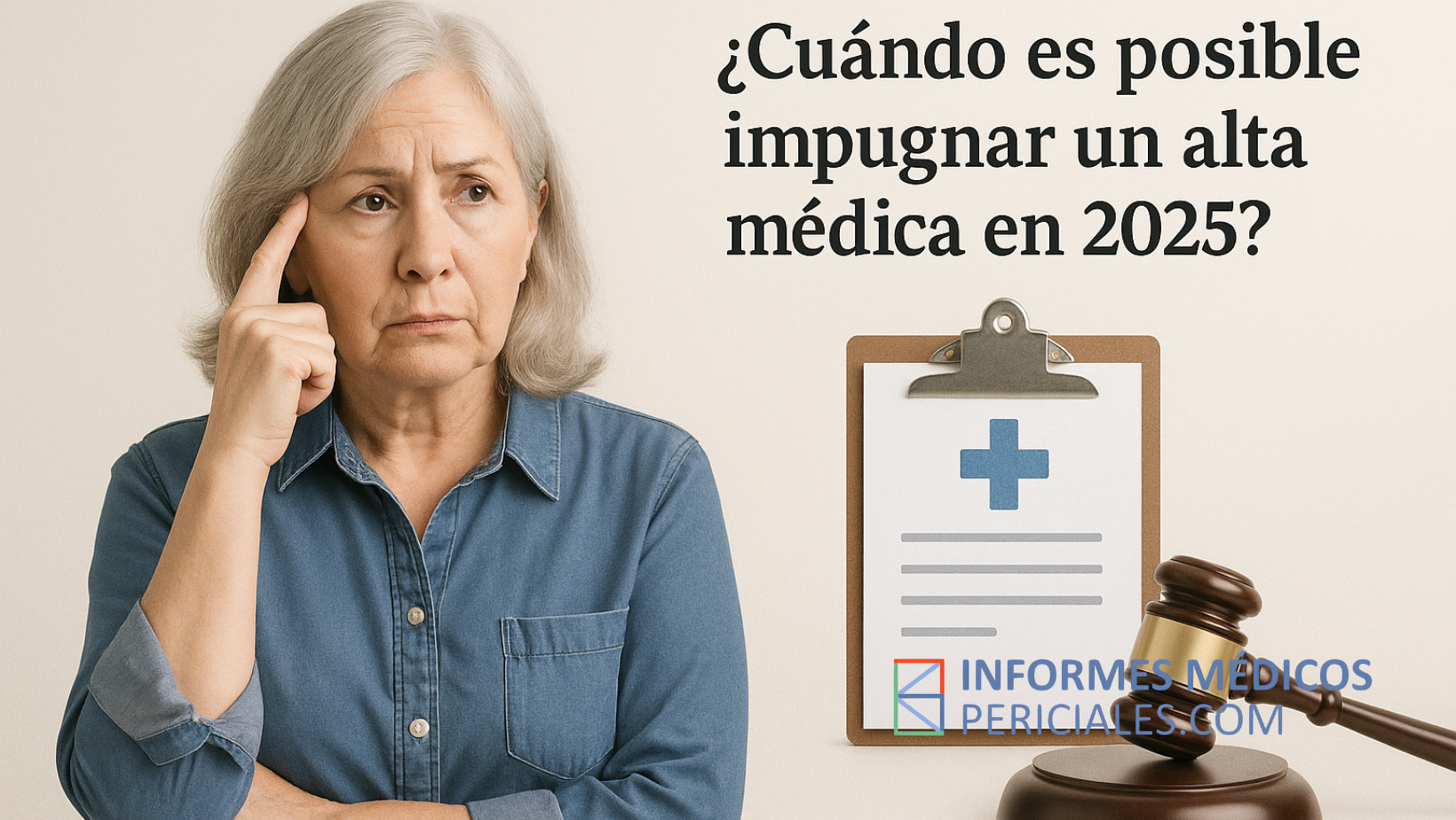 ¿Cuándo es posible impugnar un alta médica en 2025? Plazos, pasos y efectos